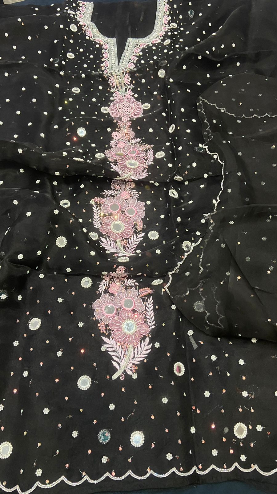 Bharat Pure Organza Silk Shirt Dupatta