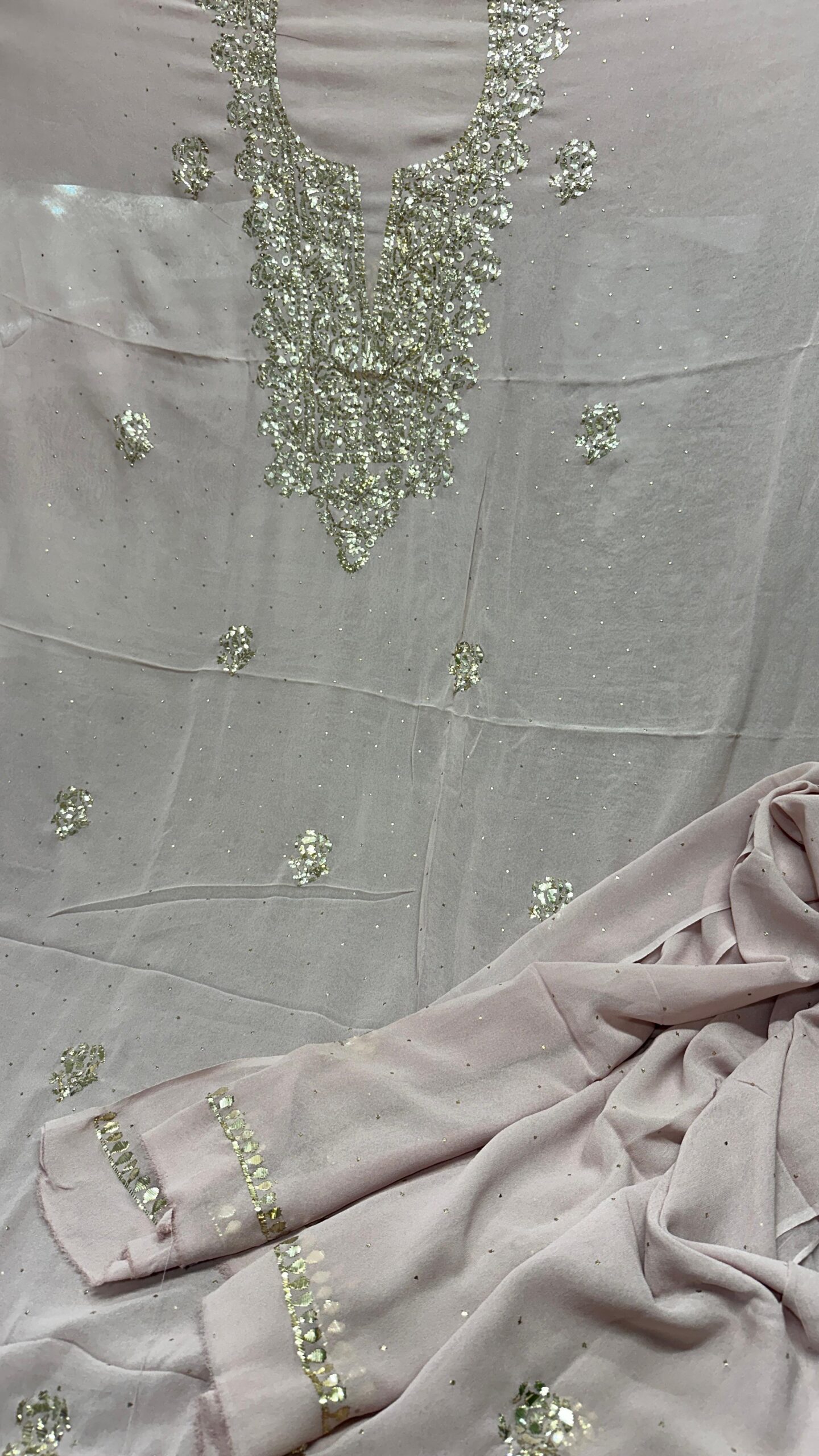 Bharat Soft Georgette Shirt & Dupatta Set